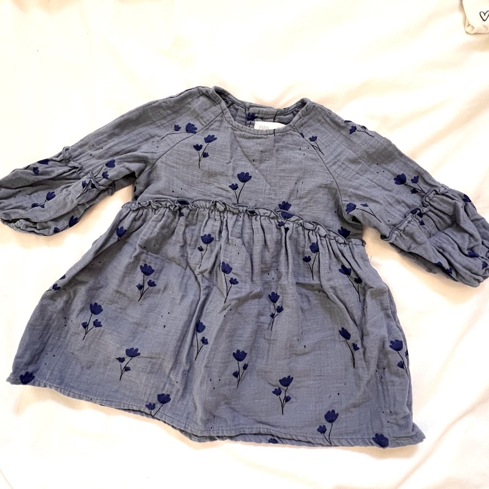 Zara Girl Muslin Dress